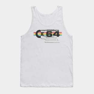 Commodore 64 Retro Fan Design Tank Top